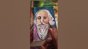 rabindranath tagore drawing