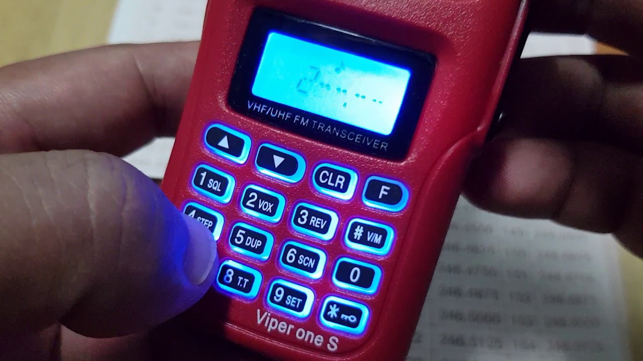 วิธีบันทึกช่องแดง Viper one S