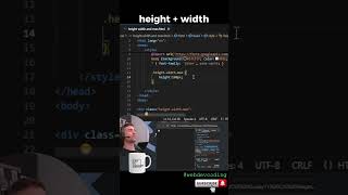 Height + Width Basics in #CSS