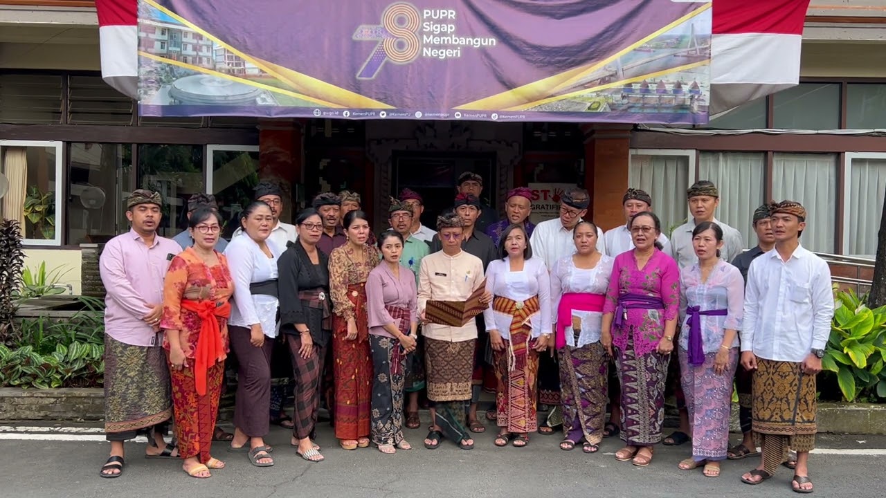 VIDEO Ikrar Netralitas ASN Para Pejabat DisPUPRKIM