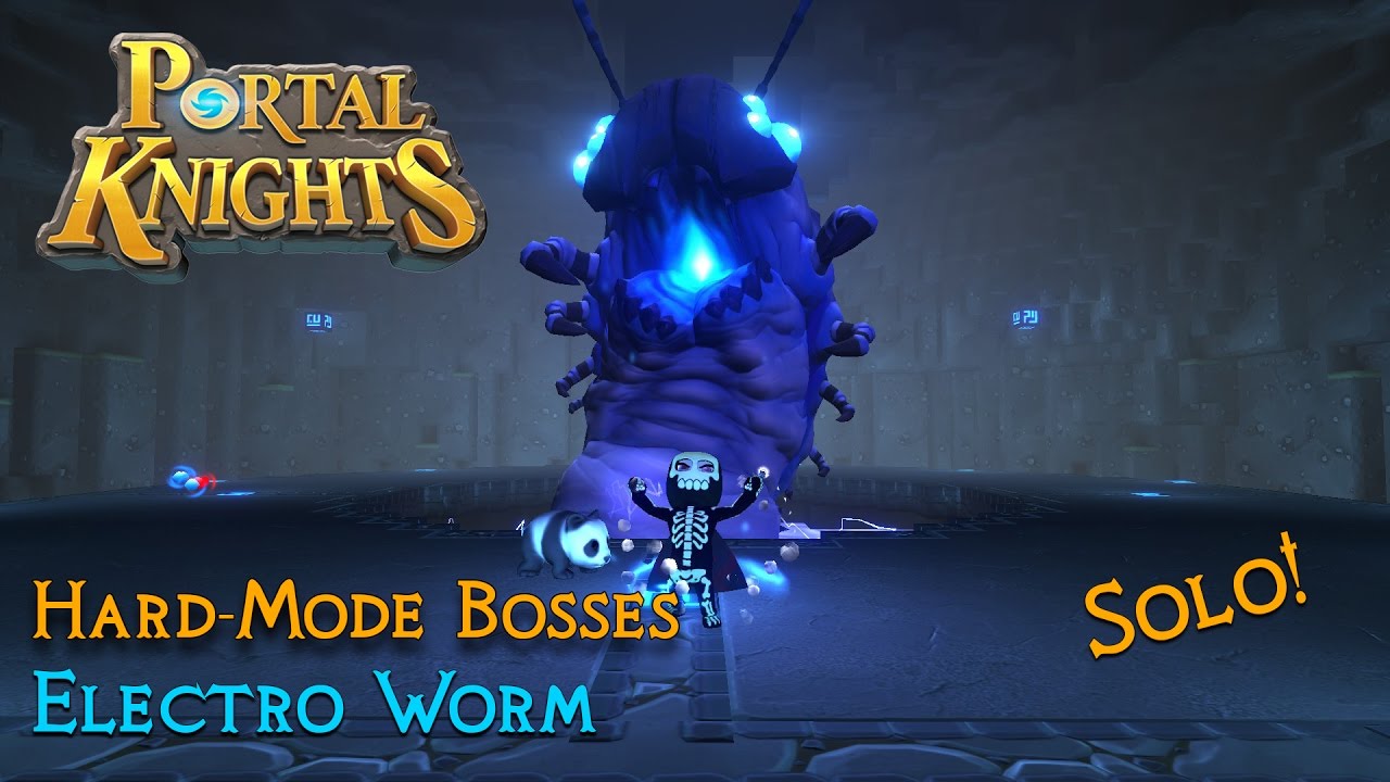 portal knights hard mode bosses