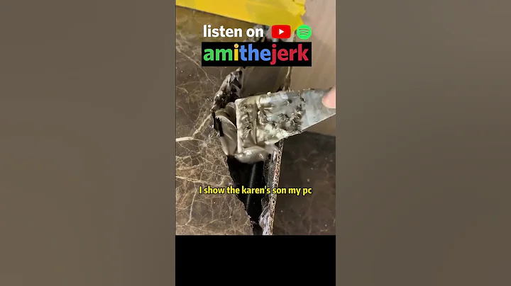 "Insane Karen Neighbor tries to BREAK INTO MY HOUSE" 😈 - Am I the Jerk? #shorts