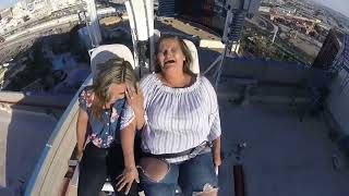 Voodoo Zipline in Las Vegas HILARIOUS mother and daughter moment!!!