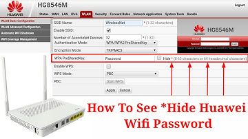 How To See *Hide Password Of Huawei Wifi | How To View *Hidden Wifi Password | *Hidden Wifi Password
