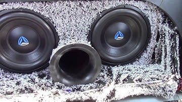 2 INCRIMINATOR AUDIO DEATH ROW 12S TRUNK GORILLA