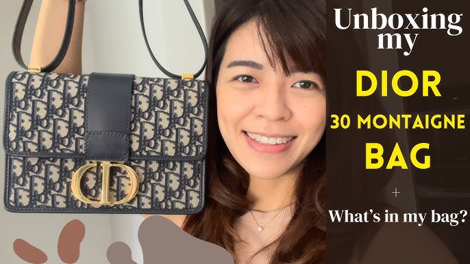 DIOR 30 MONTAIGNE BAG - FIRST IMPRESSIONS *I HAVE A VERY CLEAR