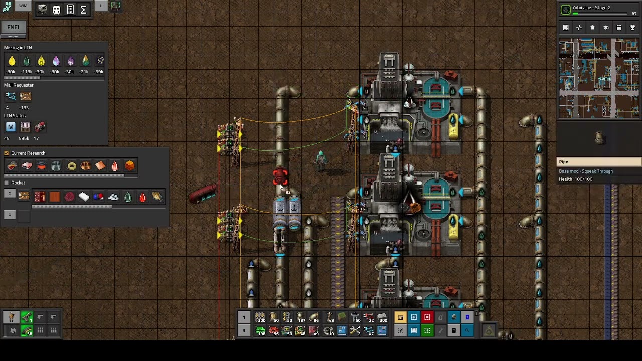 Factorio PyBlock - Episode 164 - Charging our batteries before getting to Complex Circuit Boards