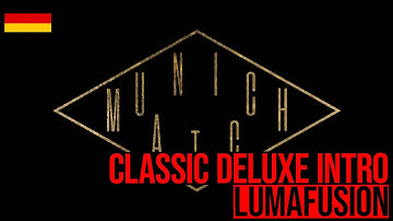DOPE Babylon Berlin Style Intro in Lumafusion [GER]