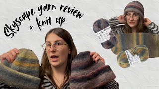 Skyscape Loops & Threads yarn knit review