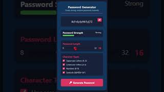 Random Password Generator In JavaScript
