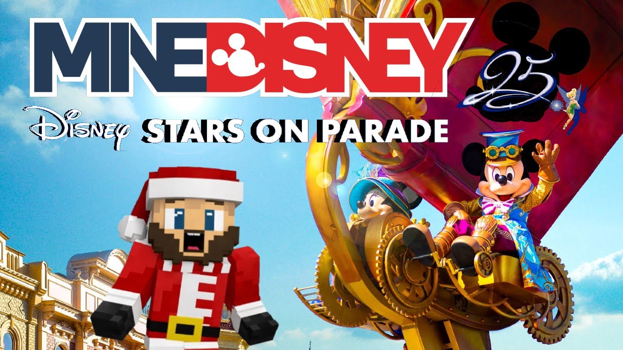 Disney Stars on Parade ✨ | Magical Parade Recreated in Minecraft – MineDisney