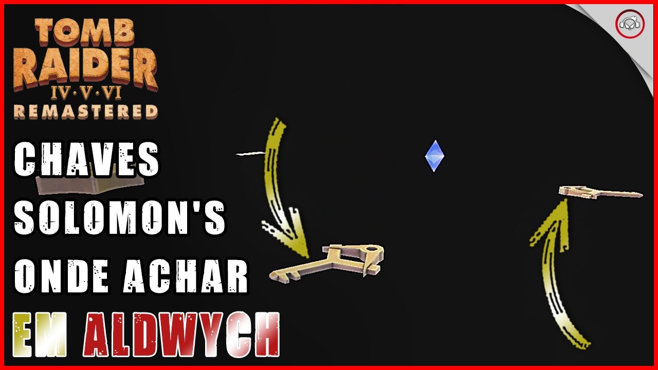 Miniatura do vídeo Tomb raider 3 Remastered, Onde achar as 2 Chaves Solomon's Key em Aldwych | Super-dica