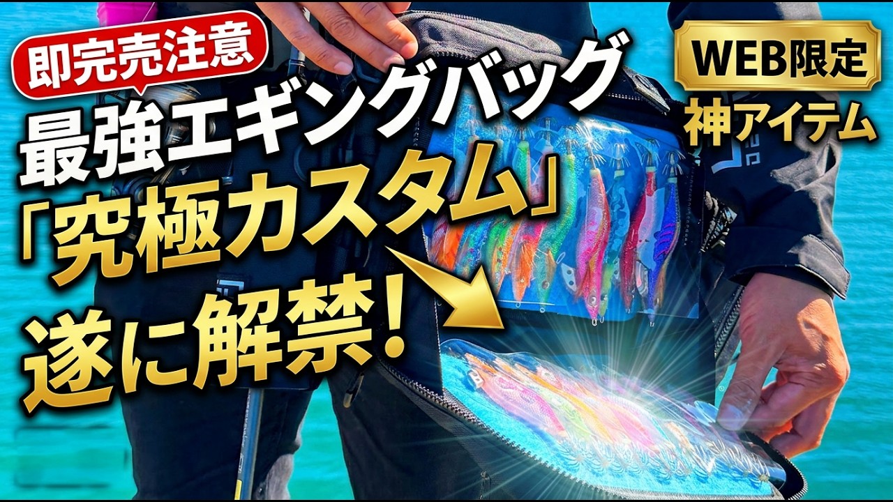 サイドエギングセットが機動力の壁を超える