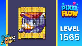 Pixel Flow Level 1565 (Hard) Walkthrough Solution