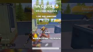 1v4 clutch 🤯 | Quick 1v4  #shorts #bgmi #youtubeshorts #bgmishorts #shorts #shortsfeed Ravn is live