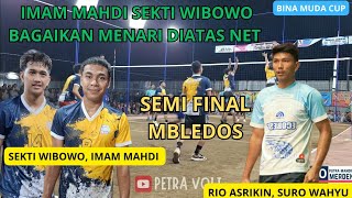 MEMBARA SEMI FINAL‼️SEKTI WIBOWO IMAM MAHDI HANCURKAN RIO ASRIKIN CS