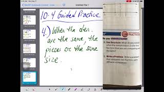 10-4 (Part 2) Guided Practice