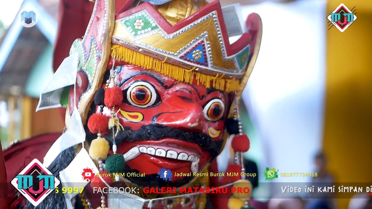 Kisah Pewayangan Rahwana Gugur - Burok Mjm Live Jatirenggang 06-06-2021