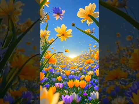 Волшебный мир цветов. The Magical World of Flowers #rose #fantasy #ai #nature #naturelover #flowers