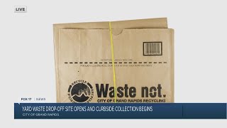 Yard waste pickup resumes in Grand Rapids