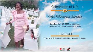 Celebrating the life of Ava Thompson Gordon