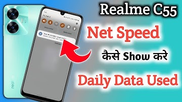 Realme c55 net speed show/Realme c55 net speed show/Realme c55 me net speed kaise dekhe/network