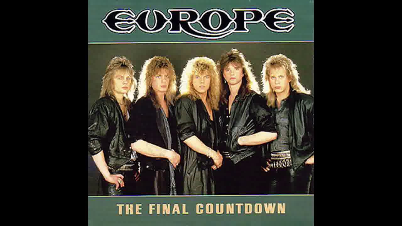 Песня европа the final. Группа Europe. Final Countdown. Группа Европа the Final Countdown. Джоуи Темпест the Final Countdown.