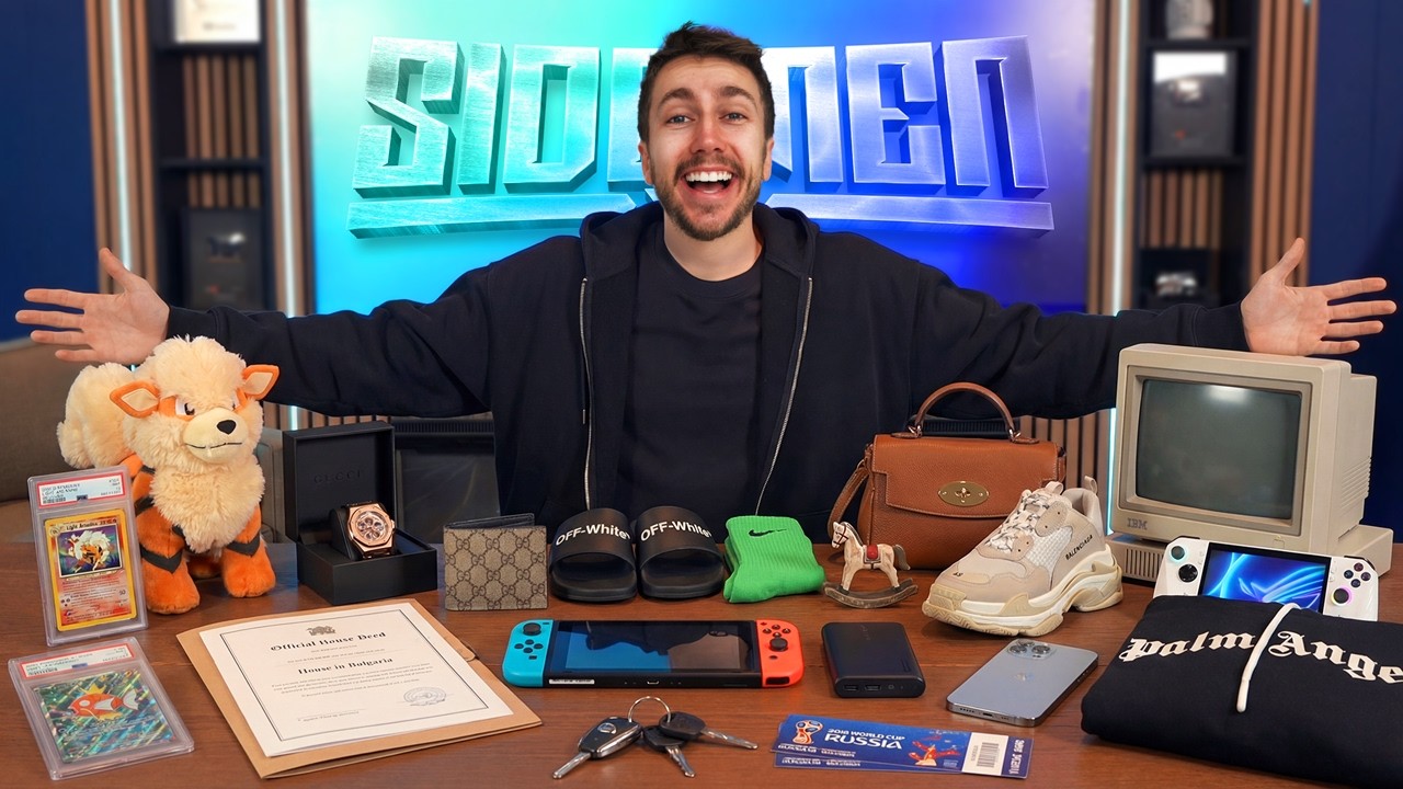 BRUTALLY RANKING SIDEMEN GIFTS I HAVE RECEIVED!