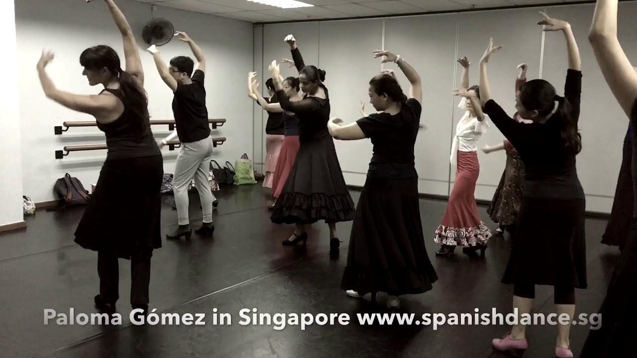 Spanish Dance Technique - Vueltas de Pecho & Quebradas