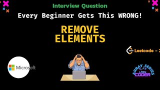 Remove Elements - Leetcode - 27 - In Hindi