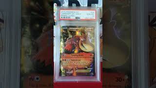 2015 Camerupt EX Holo Primal Clash Pokemon XY Professional Sports Authenticator PSA Gem Mint 10 Card