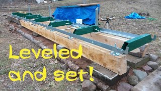 HM-122 Woodland mills Sawmill setup (Pt.2)