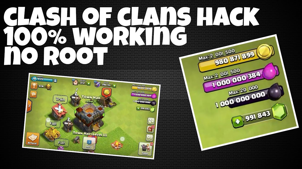 Clash clans hack no root Clash clans hack no root