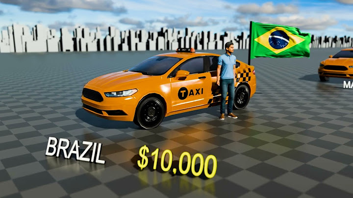 Taxi Drivers Earnings EXPOSED By Country!