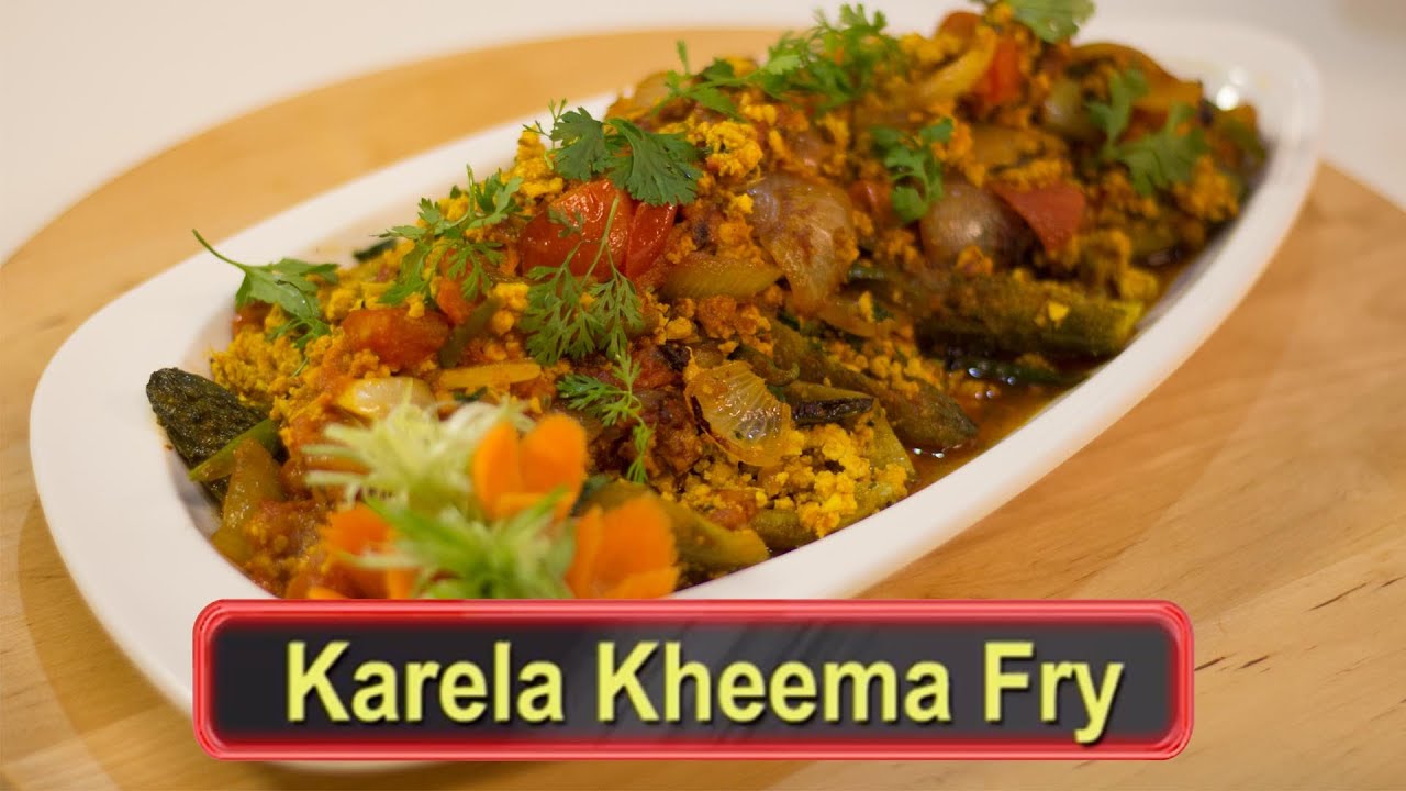 Kheema Karela Fry | खीमा करेला फ्राई | Kheema Recipe | Happy Dancing Chef | #ChefHarpalSingh | chefharpalsingh