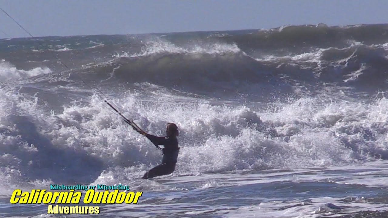 Kiteboarding or Kitesurfing in California USA YouTube