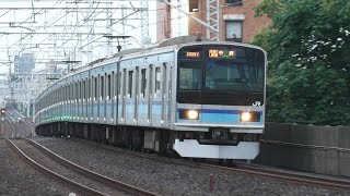 東西線用E231系800番台(K2編成) 船橋駅に到着
