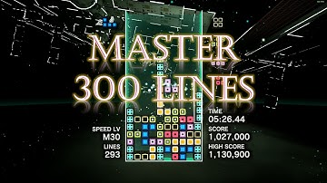 Tetris® Effect: Connected - Master 300 Lines with M24 Start