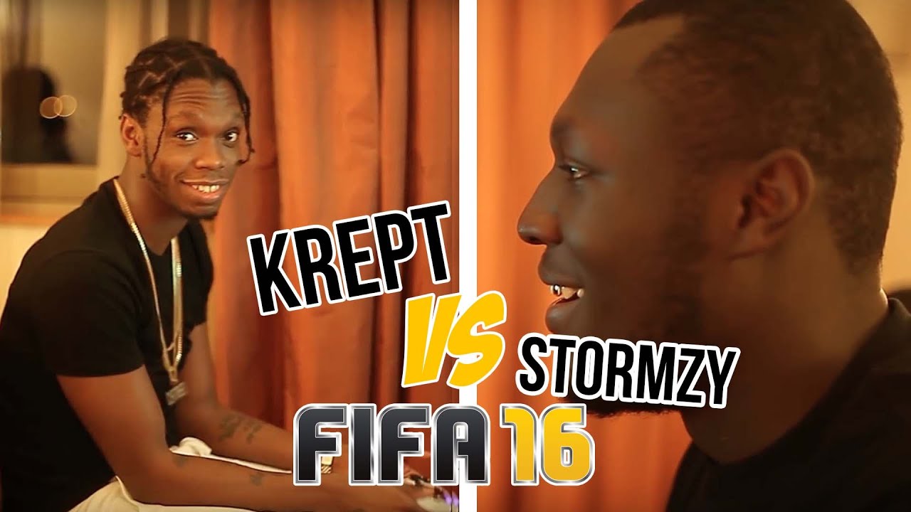 Krept vs Stormzy FIFA 2016! 