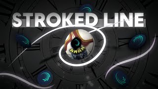 Stroke line Animation - Alightmotion tutorial.