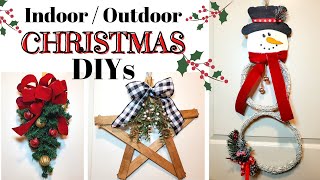 Easy Outdoor Christmas DIYs - Holiday Door or Porch Decor
In this video I show you techniques for making your Christmas and holiday DIYs so they can be displayed outside and hold up better in extreme weather, however, all of these projects are also perfect for displaying indoors as well.
Watch a lot more Christmas DIYs on the All Aboard the Santa Express Playlist at https://www.youtube.com/playlist?list=PLMXS3HIKAoMc-foGSi0qHc3TOaTIOgJzv&jct=LoDnJNRGZlPGSaz1ww7QObYn2sz8dQ
Dollar Tree Christmas Trees https://shrsl.com/37r96
Ball Ornaments https://shrsl.com/37r9c
Bamboo Wreaths https://shrsl.com/37r97
Snowman Head Wall Decoration https://shrsl.com/37r99
See all of Dollar Tree’s great deals at https://shrsl.com/3a0xx
Follow my new channel for family, lifestyle, and travel vlogs
https://www.youtube.com/channel/UCiNqmvXd0tETcTQB-BWjj9A
My favorite crafting tools:
Staple gun - https://amzn.to/3gTxAnm
Full size hot glue gun - https://amzn.to/32cCBTW
Miter box and saw - https://amzn.to/2UH6LtD
Heat tool https://amzn.to/2OIB7Zl
Staple Remover https://amzn.to/30FF3By
Miter Shears https://amzn.to/3oka0VK
Check out my Amazon Store for more of my favorite products
https://www.amazon.com/shop/lovinlifesjourney
See all of Dollar Tree’s new arrivals at http://shrsl.com/1e513
You can also find me on social media…
PINTEREST – https://pinterest.com/chantelrj
FACEBOOK – https://www.facebook.com/lovinlifesjourney
INSTAGRAM – https://www.instagram.com/lovinlifesjourney/
TWITTER – https://twitter.com/lovinlifesjourn
BLOG – http://lovinlifesjourney.com
I would love to hear from you! Send mail to...
Lovin Lifes Journey
PO Box 3813
Nampa, ID 83653
❤ ATTENTION COMPANIES: If you are a company interested in working with me or wanting me to review a product, please email me at chantel.jimenez@lovinlifesjourney.com.
MY GEAR:
camera: https://amzn.to/2QnJeu3
Tripod by Amazon Basics: https://amzn.to/2QgvAsh
Microphone https://amzn.to/2Ao8vBn
Boom stand for overhead shots https://amzn.to/30CdIA9
FTC Disclaimer: This is not a sponsored video. All opinions are my own.
I am a participant in several affiliate/influencer programs that enable me to earn a commission when you click on my links and make a purchase. You dont pay anything extra for the items you buy...I just get credit for referring you!
- I am a participant in the Amazon Services LLC Associates Program, an affiliate advertising program designed to provide a means for me to earn fees by linking to Amazon.com and affiliated sites.
#dollartreechristmascrafts #dollartreediy #outdoorchristmasdiy #christmasdecor #christmascrafts #budgetfriendlydiys #lovinlifesjourney Easy Outdoor Christmas DIYs - Holiday Door or Porch Decor