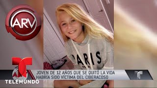 Niña de 12 años se suicida tras sufrir bullying | Al Rojo Vivo | Telemundo