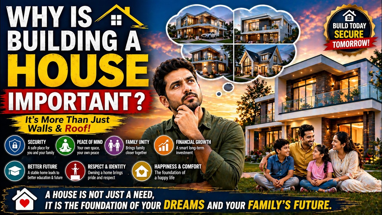 ⁣ਆਪਣਾ ਘਰ ਬਣਾਉਣਾ ਕਿਉਂ ਜ਼ਰੂਰੀ ਹੈ | Why Building Your Own House Is So Important? |