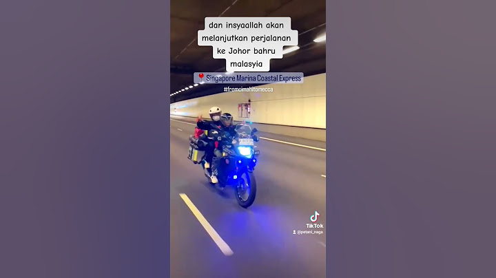suami istri asal Sumatera Barat sudah tiba di Singapore #touring #mekkah #kawasaki