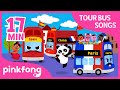 Paris Tour Bus and more | Traveling | +Compilation | Pinkfong Songs for Children