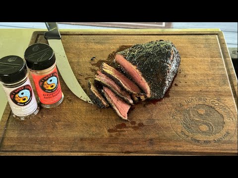 Whole Picanha Roast aka Top Sirloin Cap Cooked Sous Vide and Seared