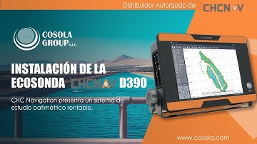 Instalación de la ecosonda CHCNAV D390 - Cosola