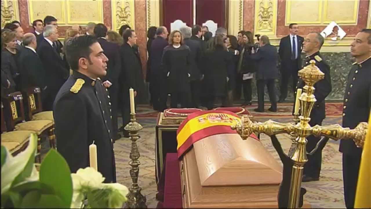 Capilla ardiente del expresidente Adolfo Suárez (24-25/03/2014)