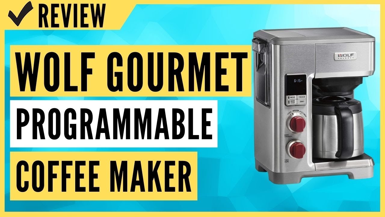 An honest look at the Wolf Gourmet Programmable Coffee Maker System 