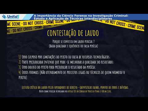 Vídeo: A bioquímica pode levar à ciência forense?